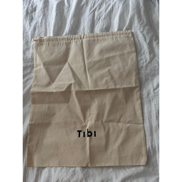 Tibi Handbags - Tibi‎ Cream Cotton Canvas Drawstring Dust Bag